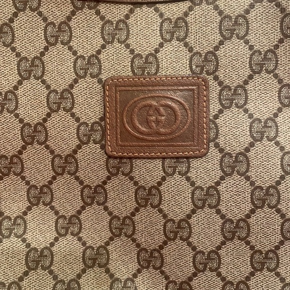 Gucci Brown and Tan Shoulder Bag - Picture 3 of 8